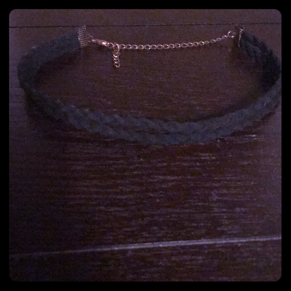 NWOT ❤️ BLACK DOUBLE BRAIDED CHOKER ❤️